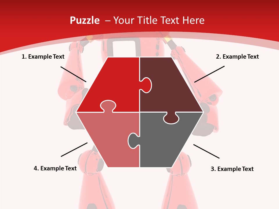 Background Character Computer Generated PowerPoint Template