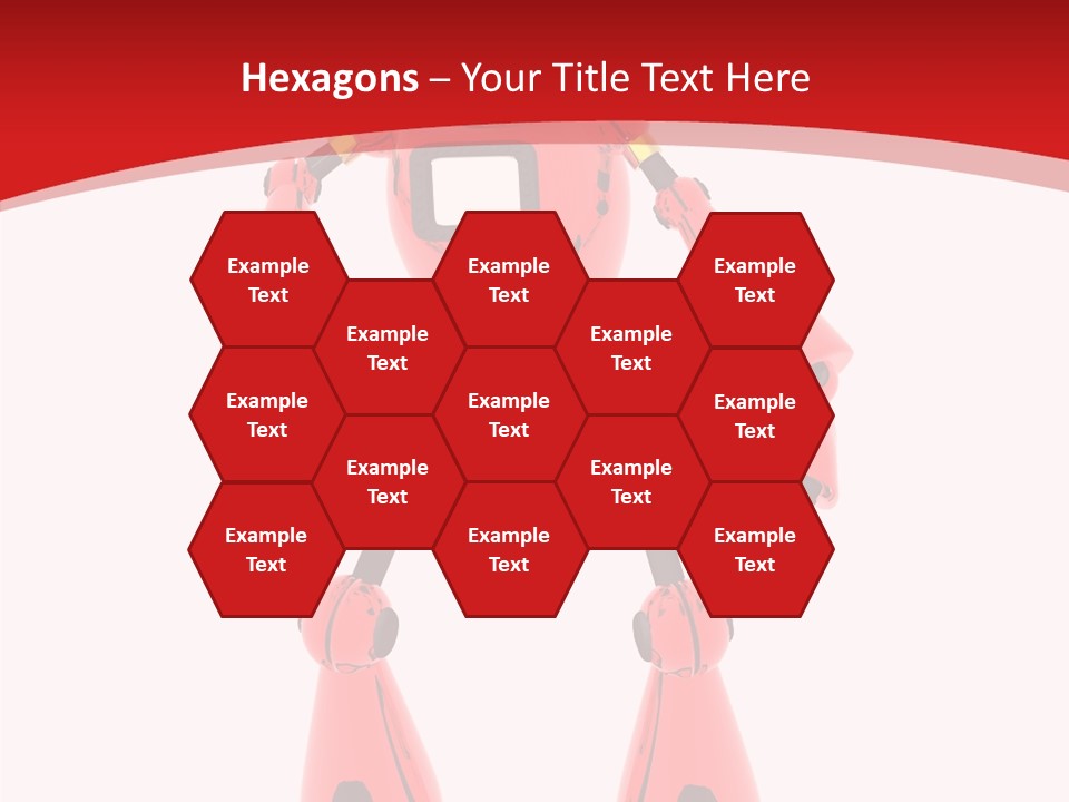 Background Character Computer Generated PowerPoint Template