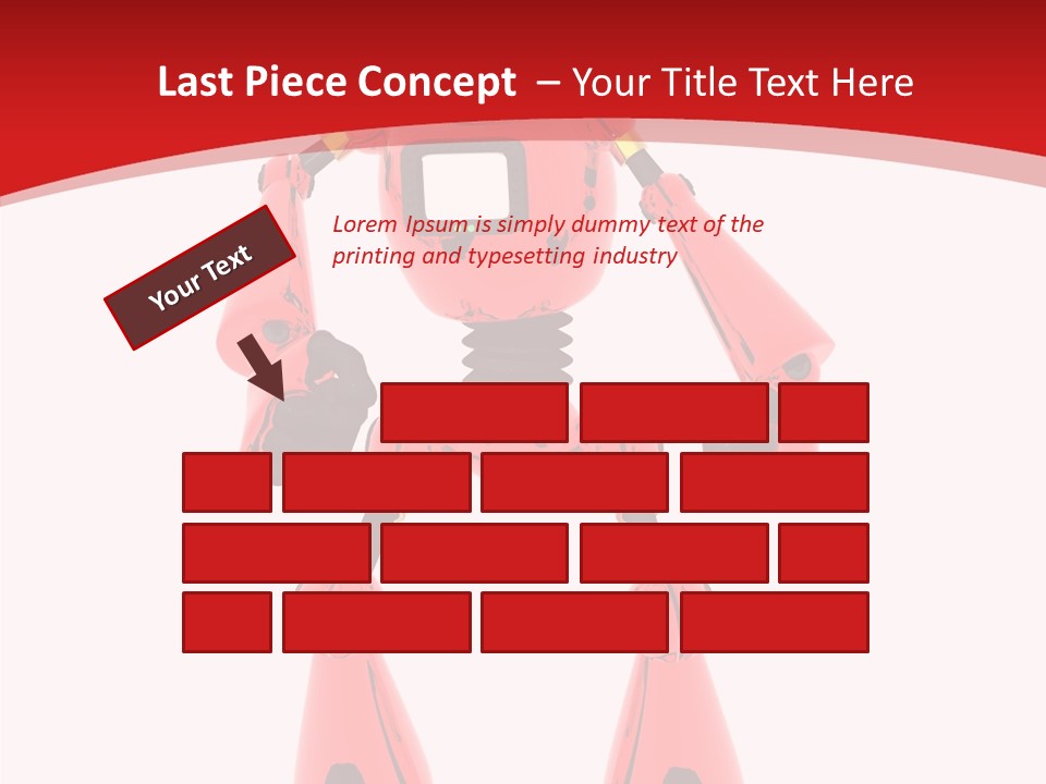 Background Character Computer Generated PowerPoint Template