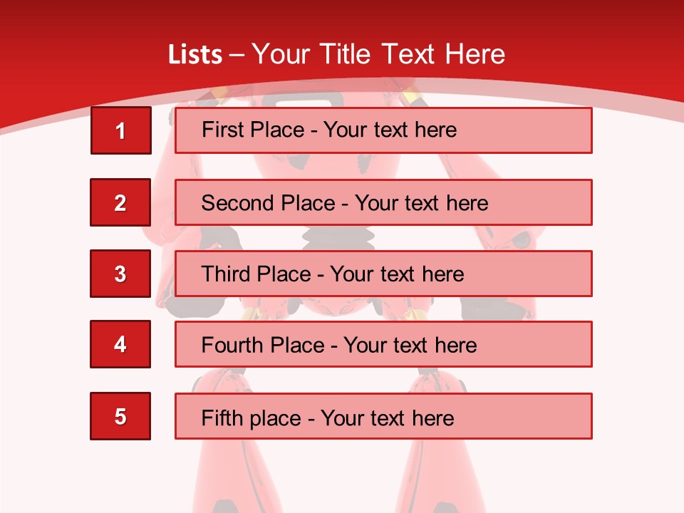 Background Character Computer Generated PowerPoint Template