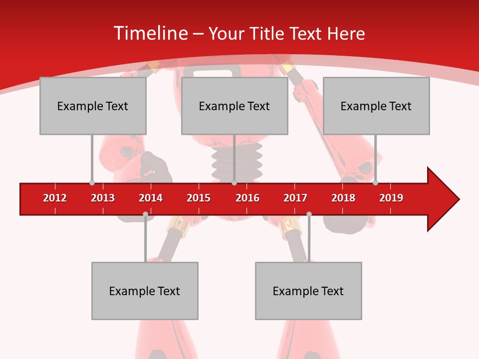 Background Character Computer Generated PowerPoint Template