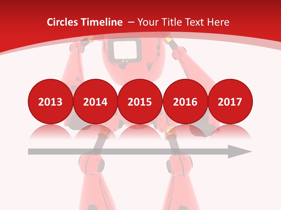 Background Character Computer Generated PowerPoint Template