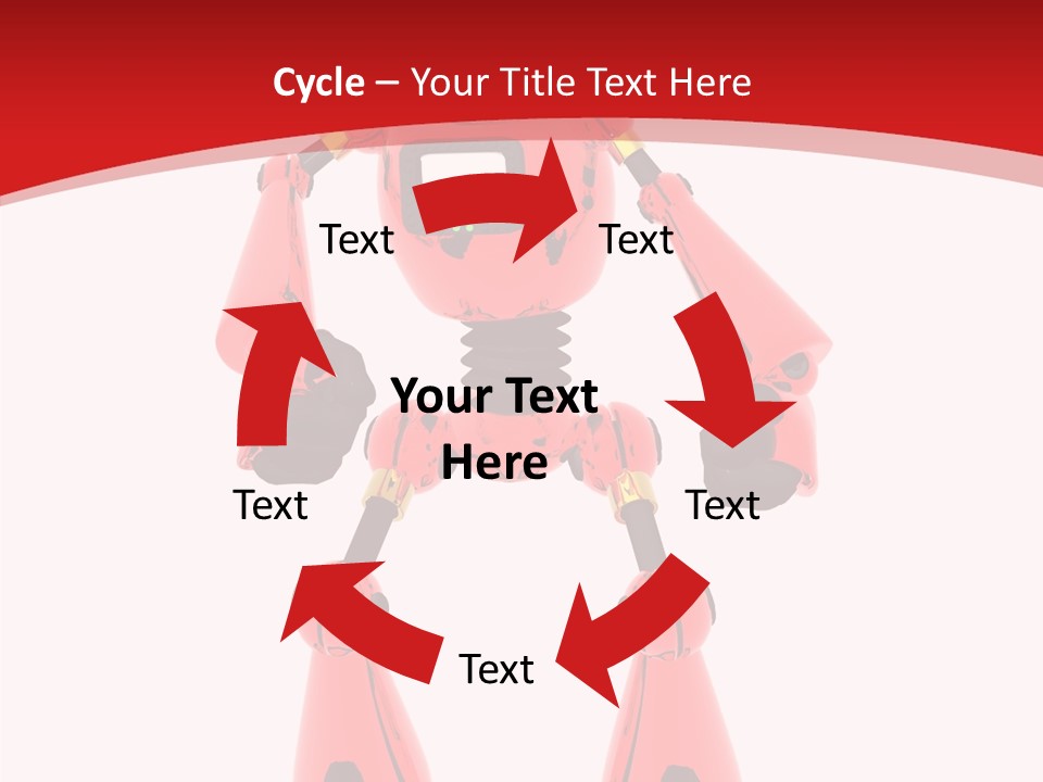 Background Character Computer Generated PowerPoint Template