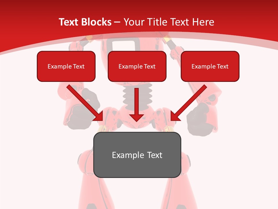Background Character Computer Generated PowerPoint Template