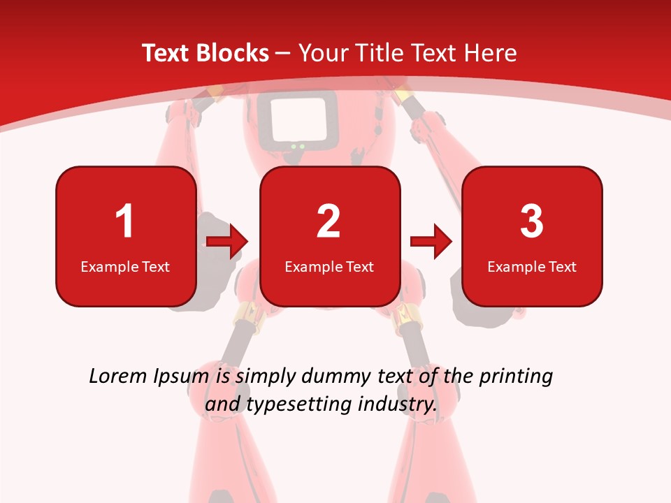 Background Character Computer Generated PowerPoint Template