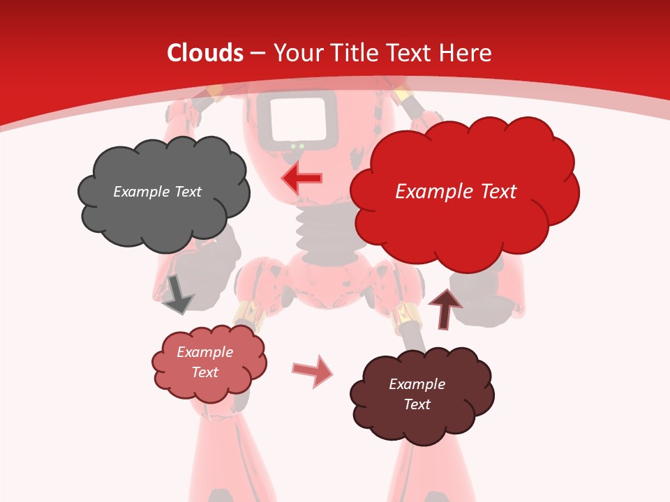 Background Character Computer Generated PowerPoint Template