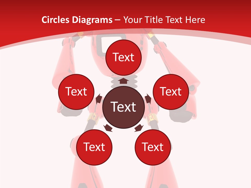 Background Character Computer Generated PowerPoint Template