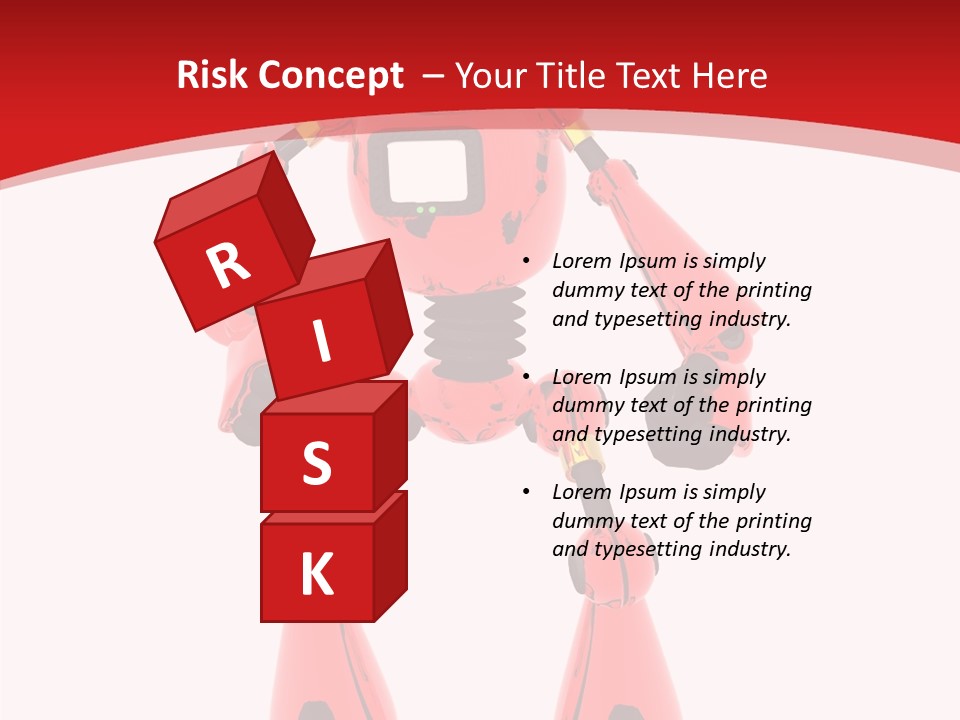 Background Character Computer Generated PowerPoint Template