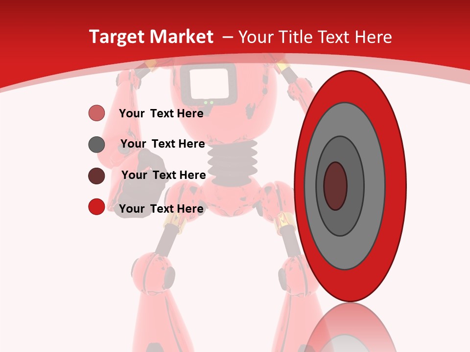 Background Character Computer Generated PowerPoint Template