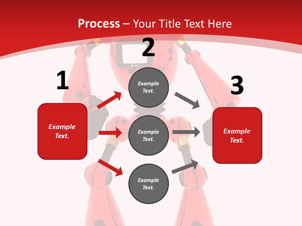 Background Character Computer Generated PowerPoint Template