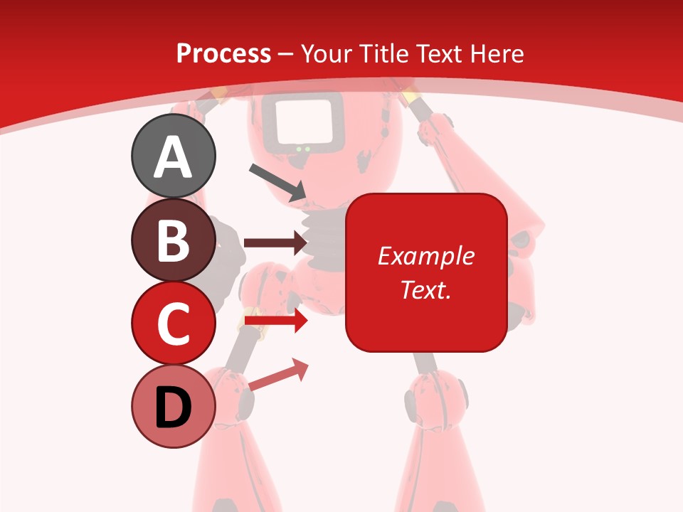 Background Character Computer Generated PowerPoint Template