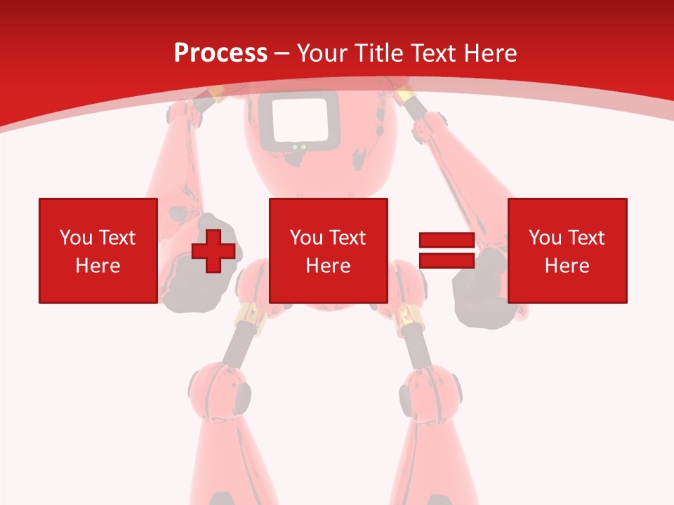 Background Character Computer Generated PowerPoint Template