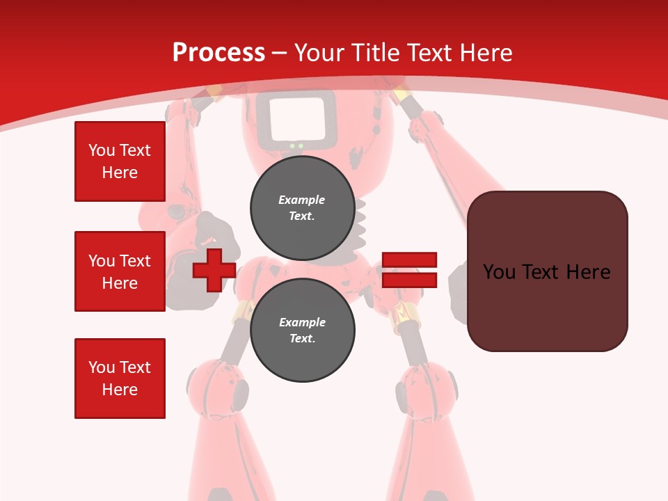 Background Character Computer Generated PowerPoint Template