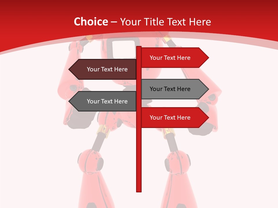 Background Character Computer Generated PowerPoint Template