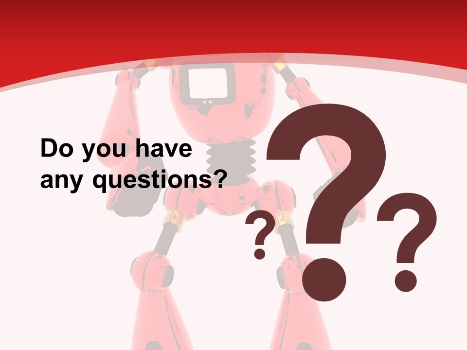 Background Character Computer Generated PowerPoint Template