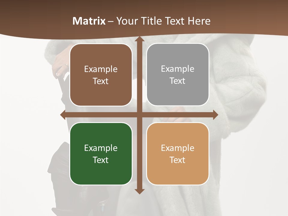 Beautiful Portrait Shoes PowerPoint Template