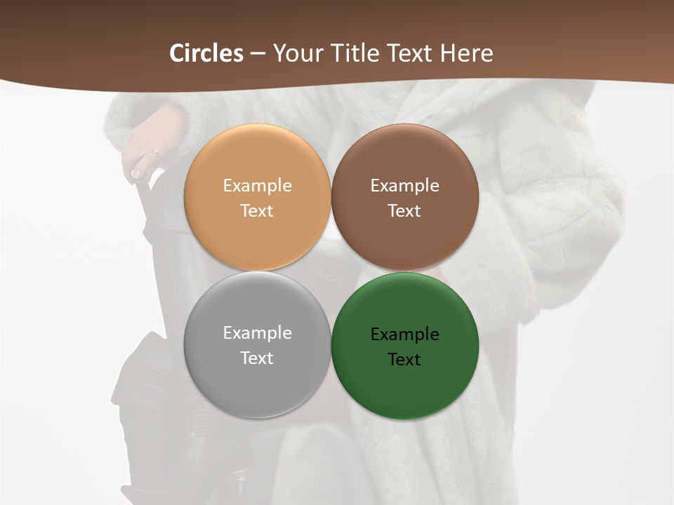 Beautiful Portrait Shoes PowerPoint Template