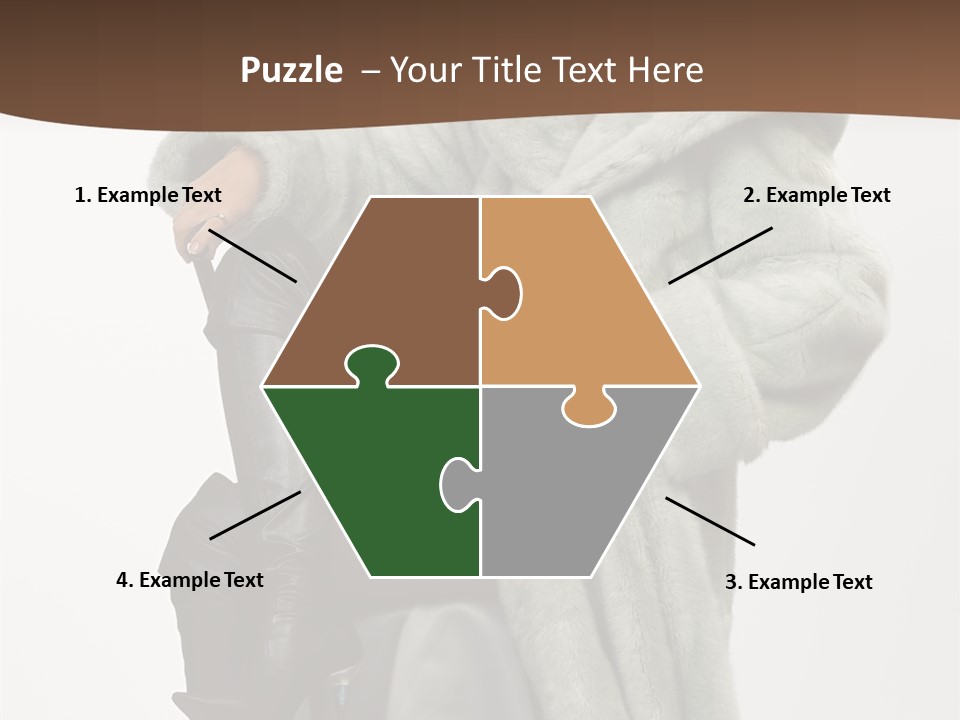 Beautiful Portrait Shoes PowerPoint Template