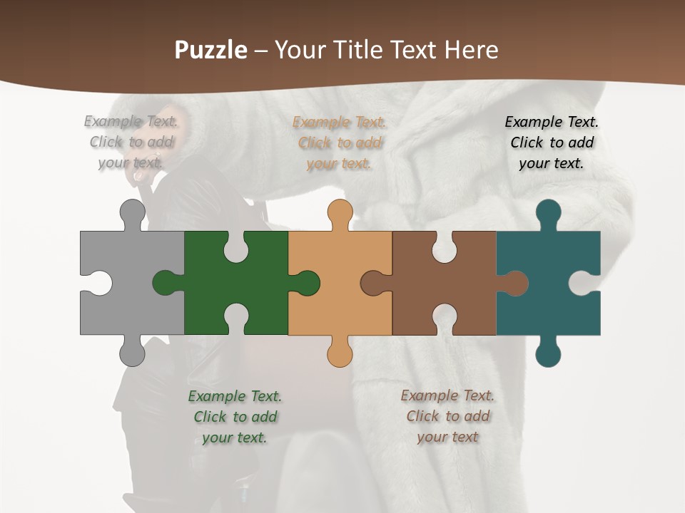 Beautiful Portrait Shoes PowerPoint Template