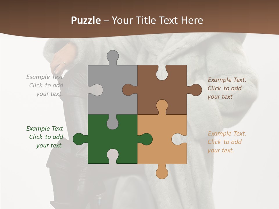 Beautiful Portrait Shoes PowerPoint Template