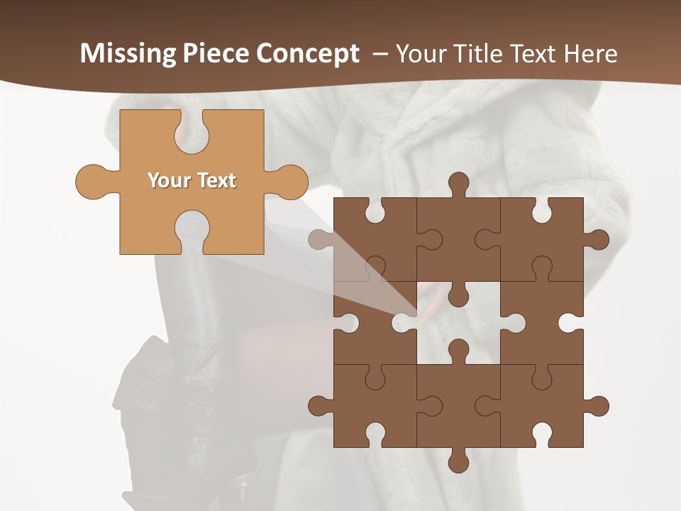 Beautiful Portrait Shoes PowerPoint Template