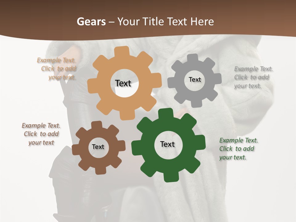 Beautiful Portrait Shoes PowerPoint Template