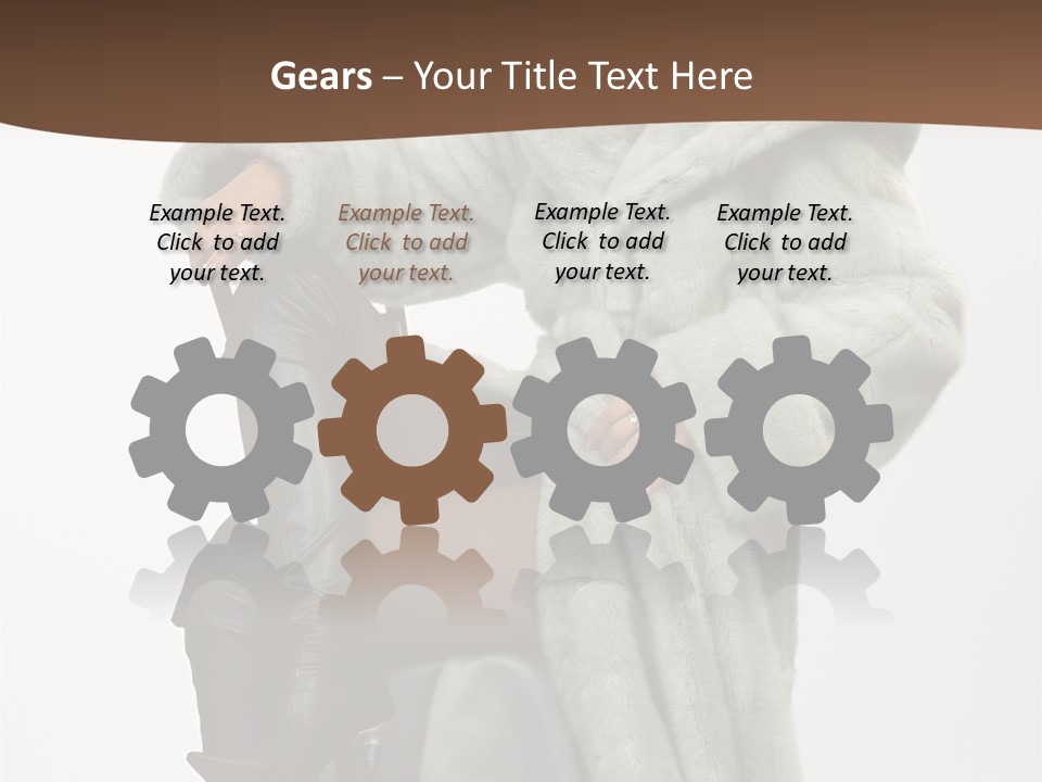 Beautiful Portrait Shoes PowerPoint Template