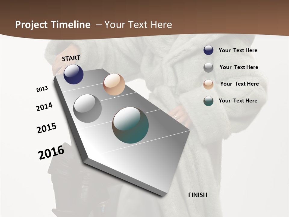 Beautiful Portrait Shoes PowerPoint Template