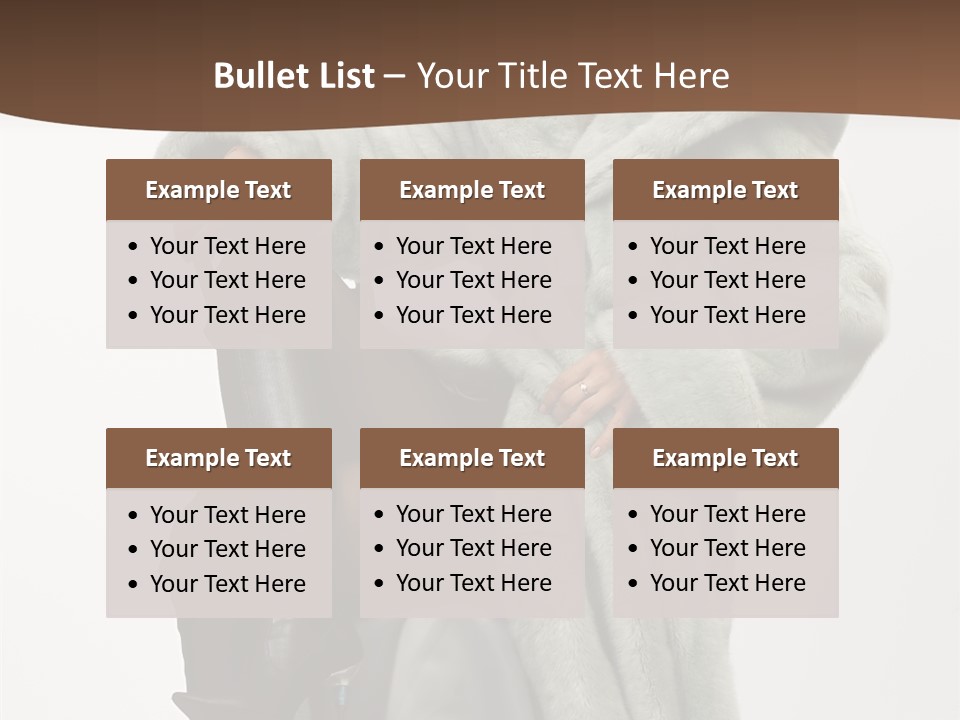 Beautiful Portrait Shoes PowerPoint Template