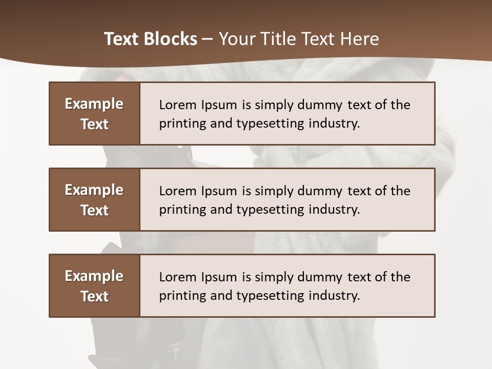 Beautiful Portrait Shoes PowerPoint Template