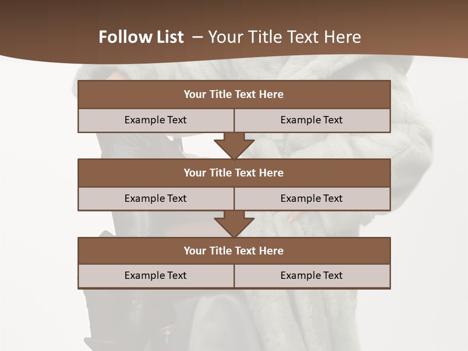 Beautiful Portrait Shoes PowerPoint Template