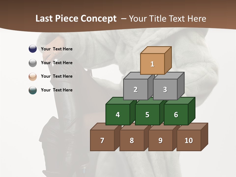 Beautiful Portrait Shoes PowerPoint Template