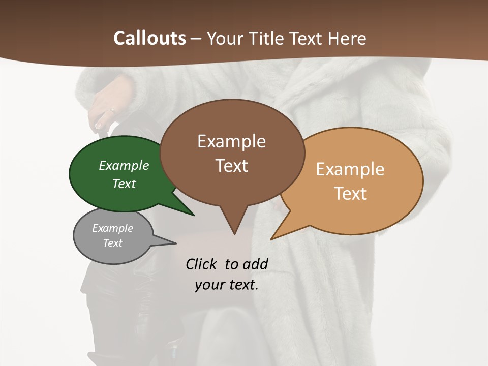 Beautiful Portrait Shoes PowerPoint Template