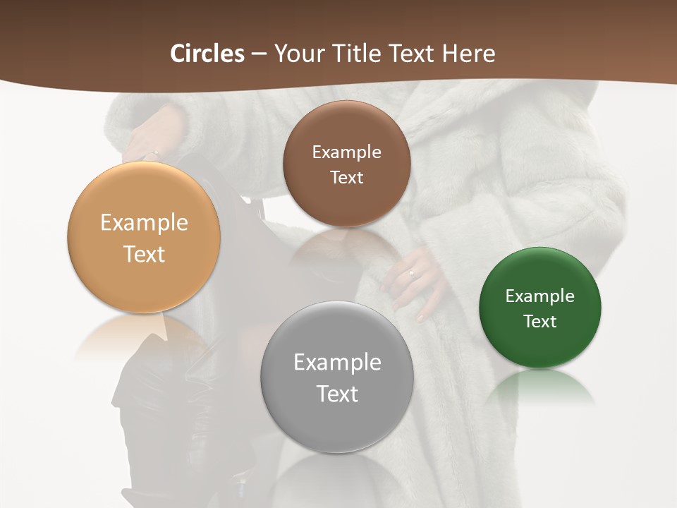 Beautiful Portrait Shoes PowerPoint Template