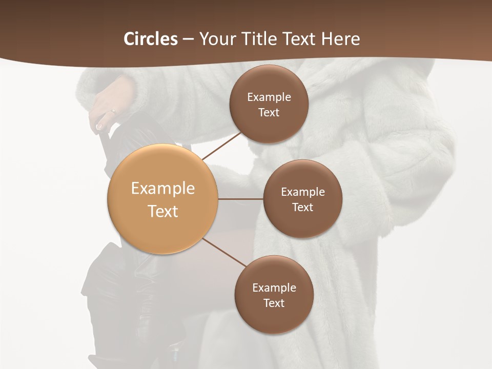 Beautiful Portrait Shoes PowerPoint Template