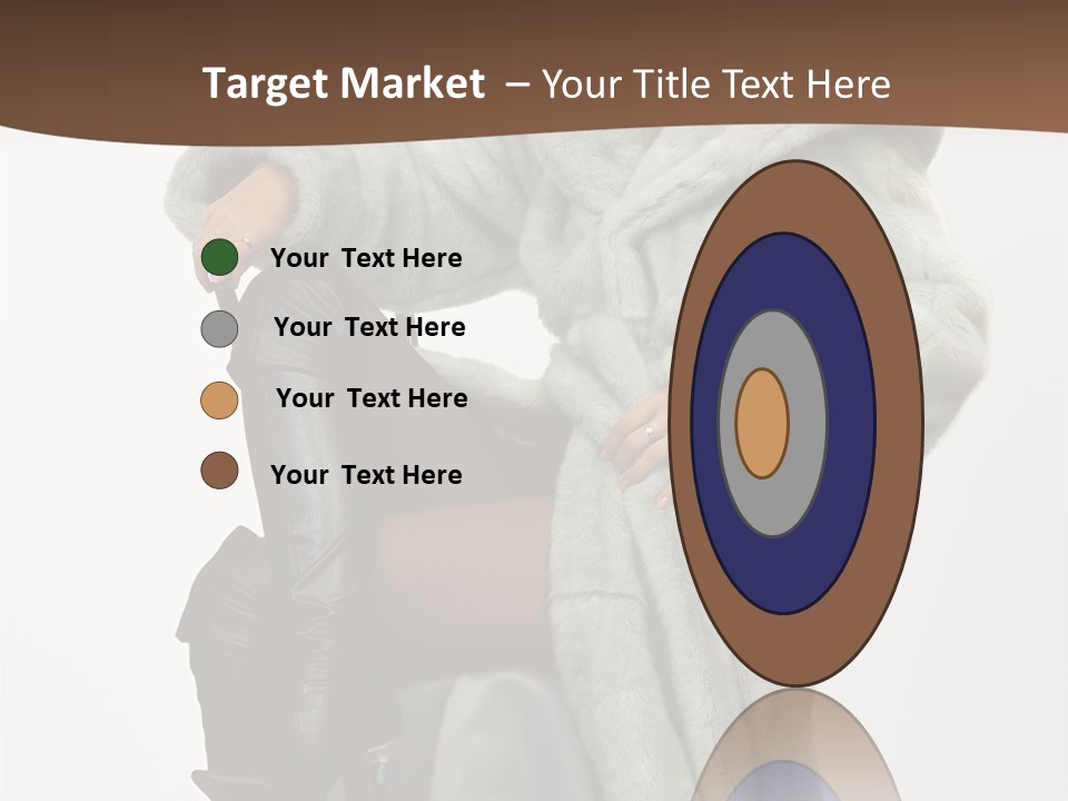 Beautiful Portrait Shoes PowerPoint Template