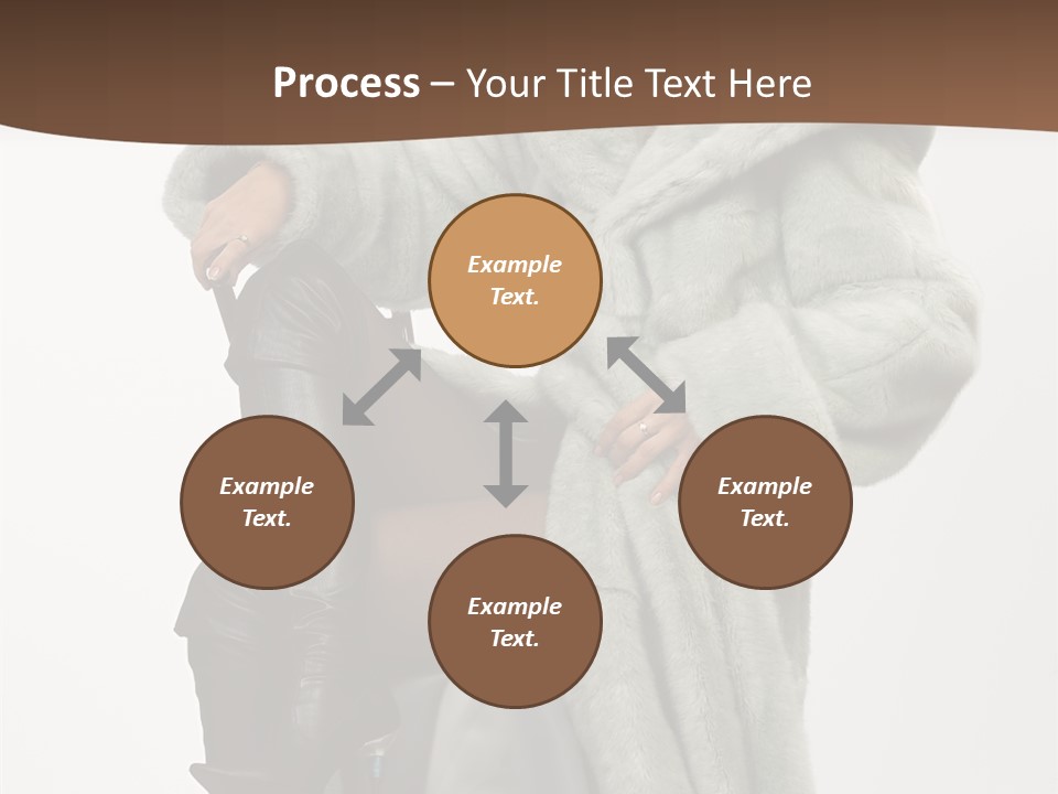 Beautiful Portrait Shoes PowerPoint Template