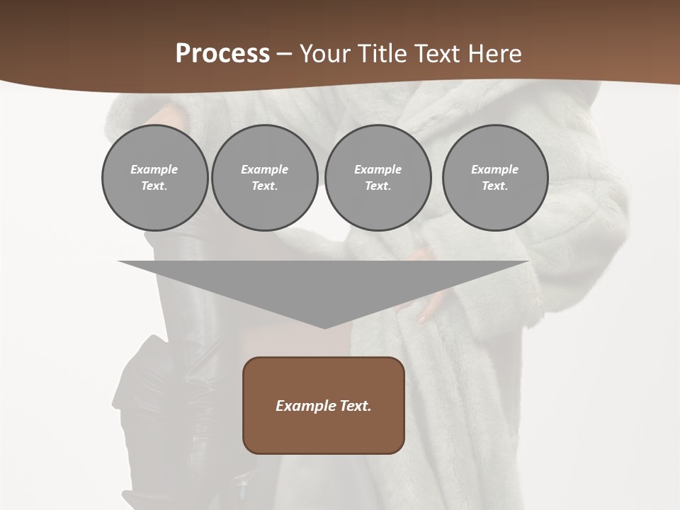 Beautiful Portrait Shoes PowerPoint Template