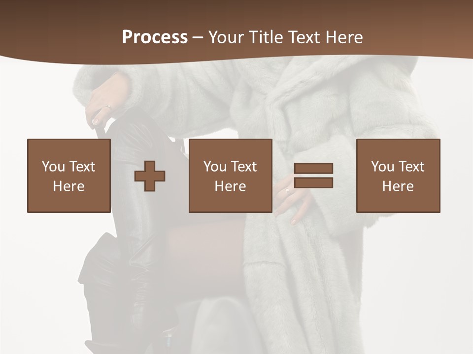 Beautiful Portrait Shoes PowerPoint Template