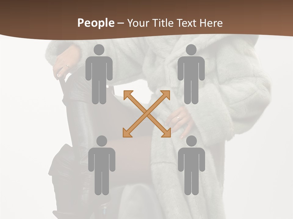 Beautiful Portrait Shoes PowerPoint Template