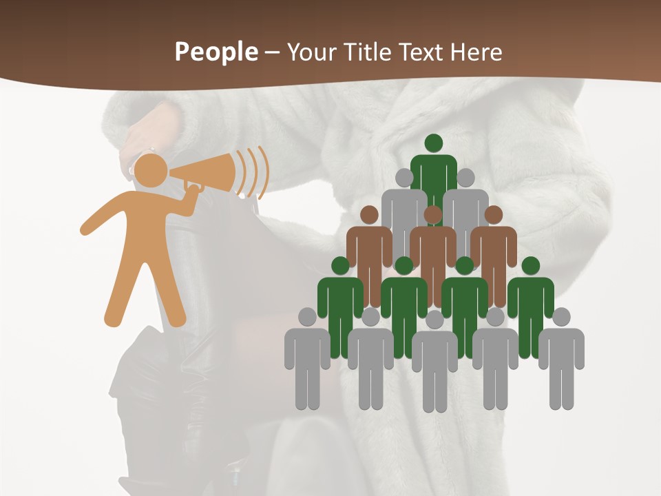 Beautiful Portrait Shoes PowerPoint Template