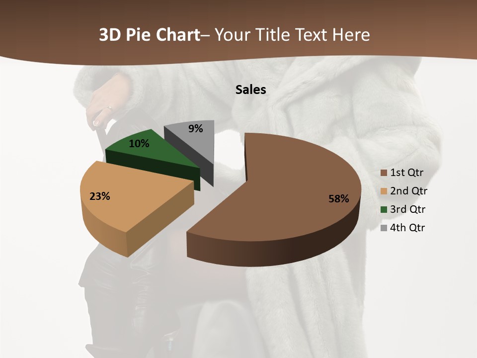 Beautiful Portrait Shoes PowerPoint Template