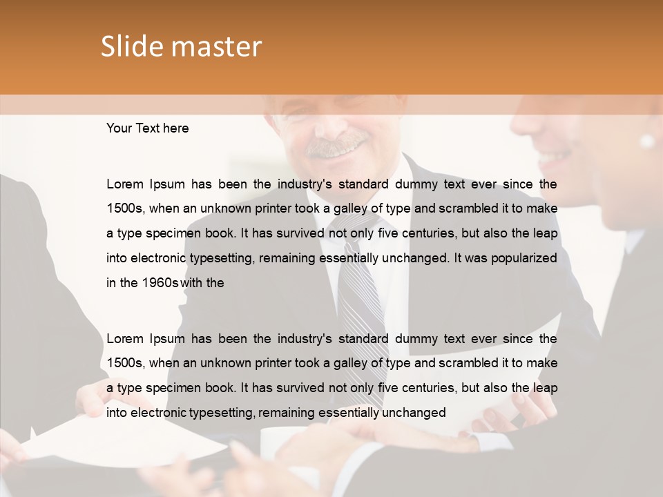 Bu Ine Profe Ional Boardroom PowerPoint Template