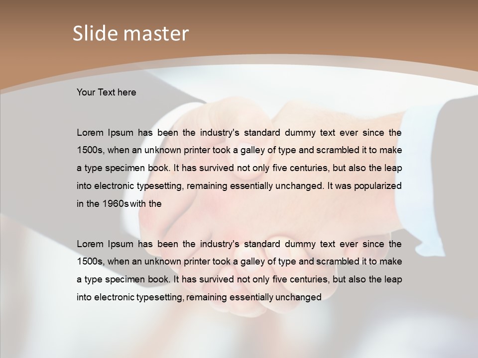 Group Bu Ine Board PowerPoint Template