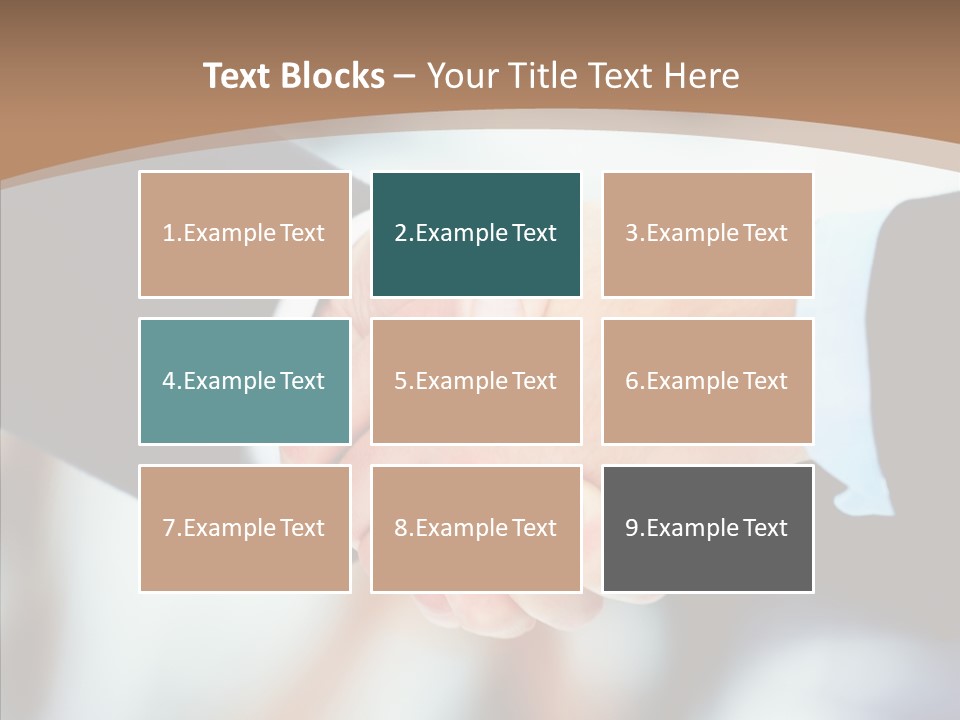 Group Bu Ine Board PowerPoint Template