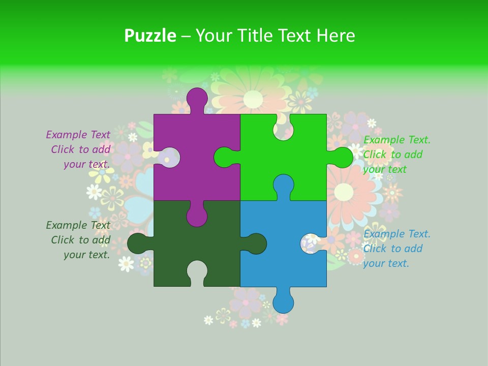 Color Stylize Groovy PowerPoint Template