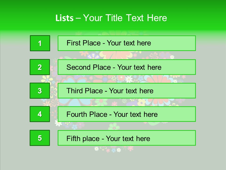 Color Stylize Groovy PowerPoint Template