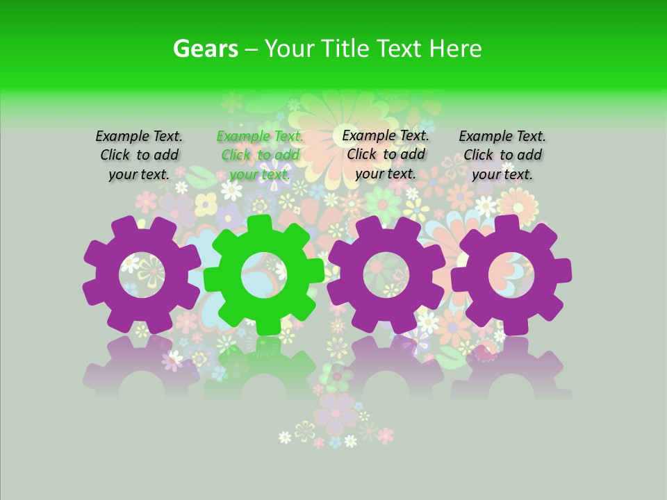 Color Stylize Groovy PowerPoint Template