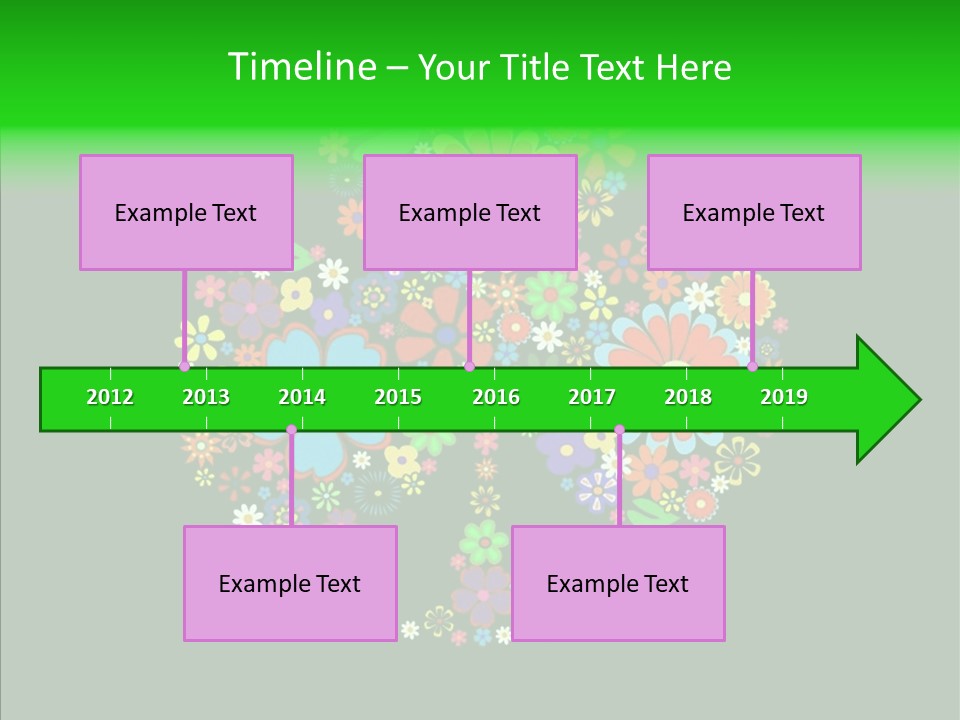 Color Stylize Groovy PowerPoint Template