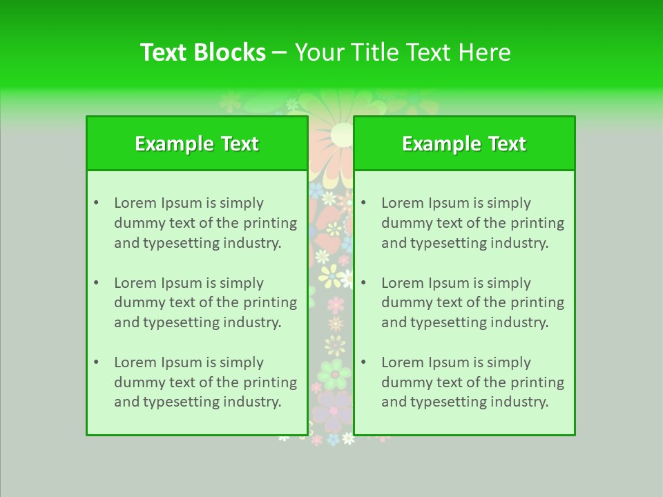 Color Stylize Groovy PowerPoint Template